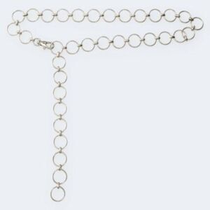 Urban Outfitters  Metal Chain Belt Silver S/M M/L NWT 38.50